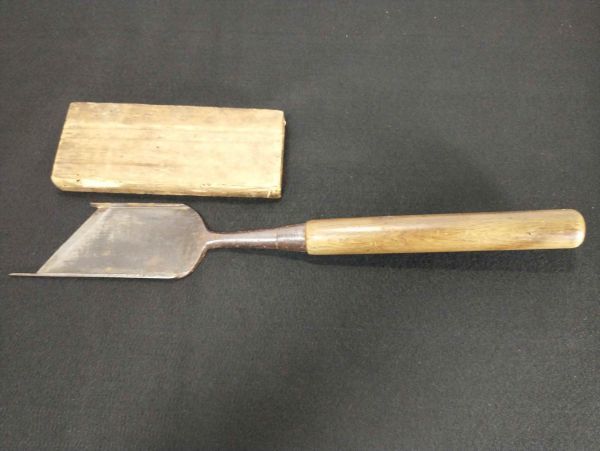 Vintage Carpentry Geda Chisel Old Tool Used Antiques Steel Sabi | Japanpricenet