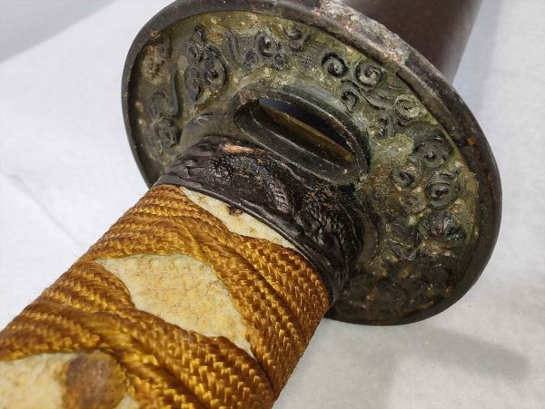 Imitation Samurai Sword 26in Antique Iaido Style for Cosplay Decor Used | Japanpricenet