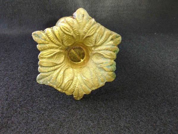 Brass Antique Candle Holder Retro Western Style Used Vintage | Japanpricenet