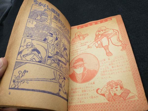 Chiba Tetsuya Magic Ball Shonen Book 1968 Collectible Japanese Comic Used | Japanpricenet
