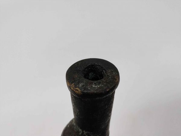 Antique Brass Matchlock Handgun Left Triskelion, Vintage Imitation Gun, Used | Japanpricenet