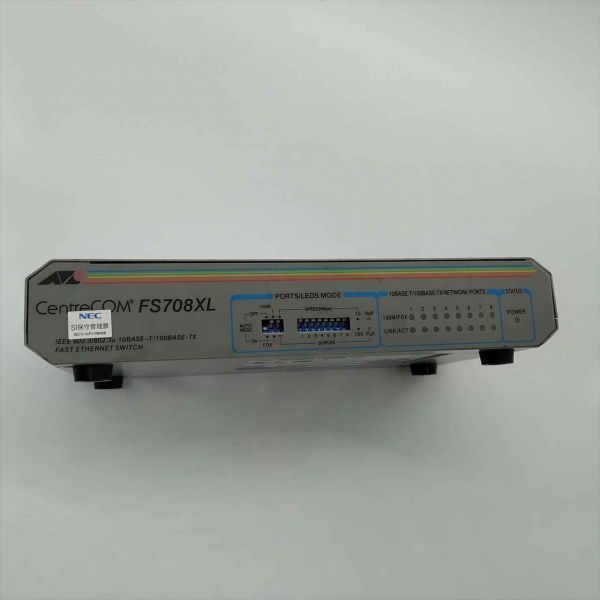 Allied Telesis FS708XL 8-Port 10/100 Ethernet Switch Used Network Hub | Japanpricenet