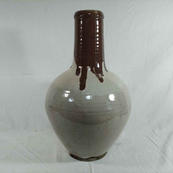 Yaoyome Antique Pottery Tokiwa Tsuriki Vintage 41cm jar, used | Japanpricenet