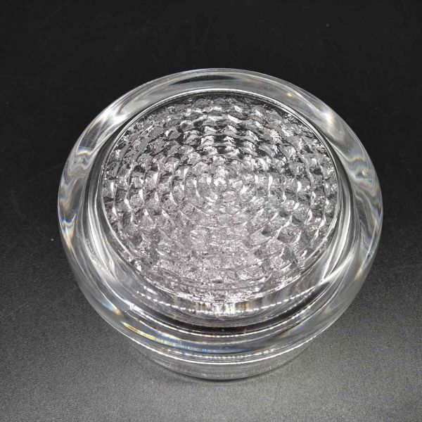 Vintage Glass Candy Pot 4" Small Trinket Box Antique Used | Japanpricenet