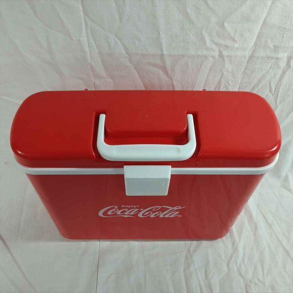 Coca-Cola Cooler Box for 4 PET Bottles Used 10.4in x 12.6in x 5.5in | Japanpricenet