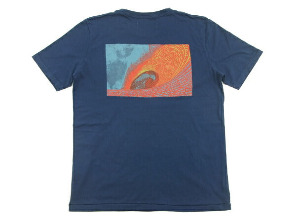 John Van Hamersveld Surf T-Shirt Men’s Short Sleeve Pipeline Design Gray Size 742