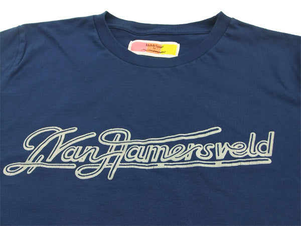 John Van Hamersveld Surf T-Shirt Men’s Short Sleeve Pipeline Design Gray Size 742