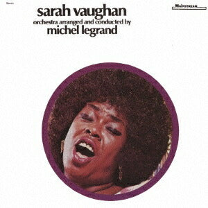 Sarah Vaughn LP with Michel Legrand Production Edition Analog Record