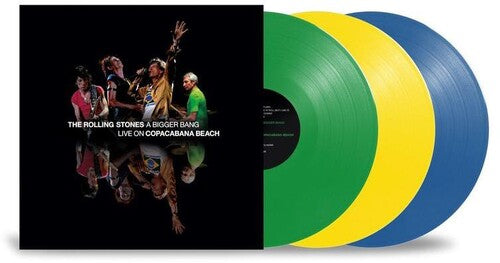 Rolling Stones Bigger Bang Live on Copacabana Beach 2LP Colore Used