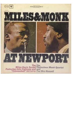 Miles Davis Monk at Newport Mono 180G Heavy Disc LP Vinyl Record