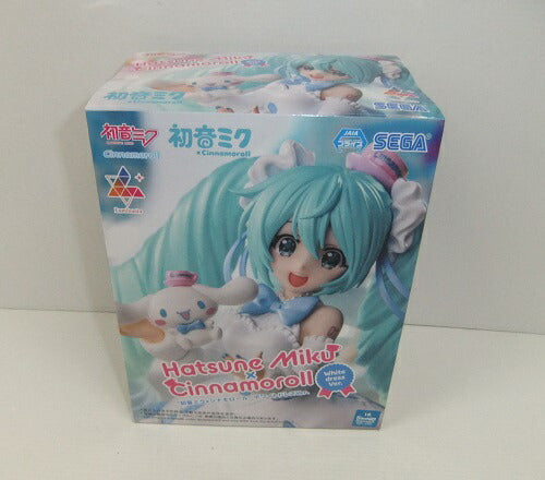 Hatsune Miku Luminasta Cinnamoroll White Dress Figure Used Sega NIB