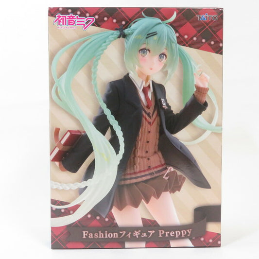 Taito Preppy Hatsune Miku Figure Used Prize Arcade Game Item