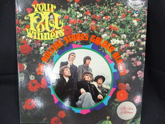 Rolling Stones Golden Album Your Poll Winners LP/Record SLC184 Used with scratches